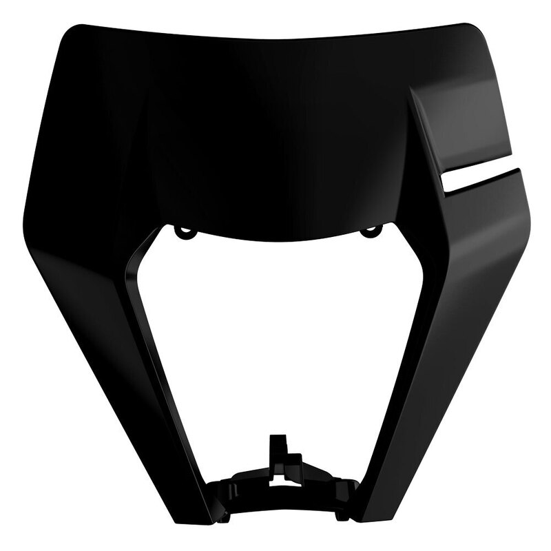 POLISPORT HEADLIGHT SURROUND KTM EXC/EXCF 17-20 - BLACK 