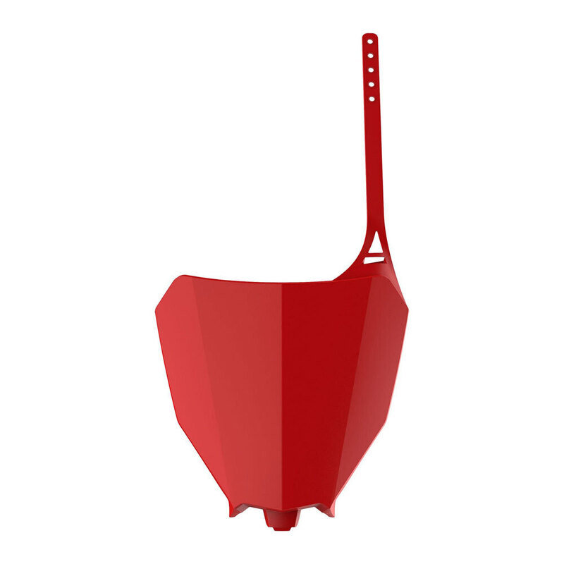POLISPORT NUMBER PLATE HONDA - RED