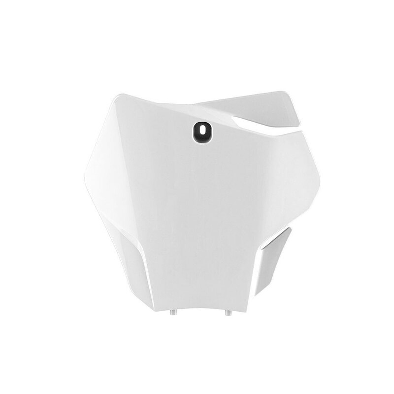 POLISPORT NUMBER PLATE GASGAS - WHITE 