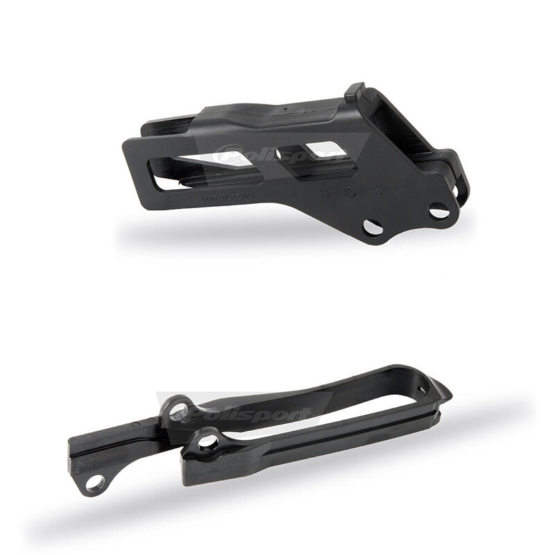 POLISPORT CHAIN GUIDE & SLIDER KIT SUZUKI RM-Z250 12-18 - BLACK 