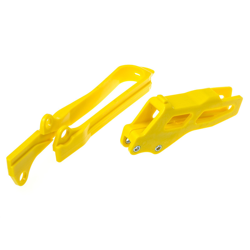 POLISPORT CHAIN GUIDE & SLIDER KIT SUZUKI RM-Z250 12-17 - YELLOW 