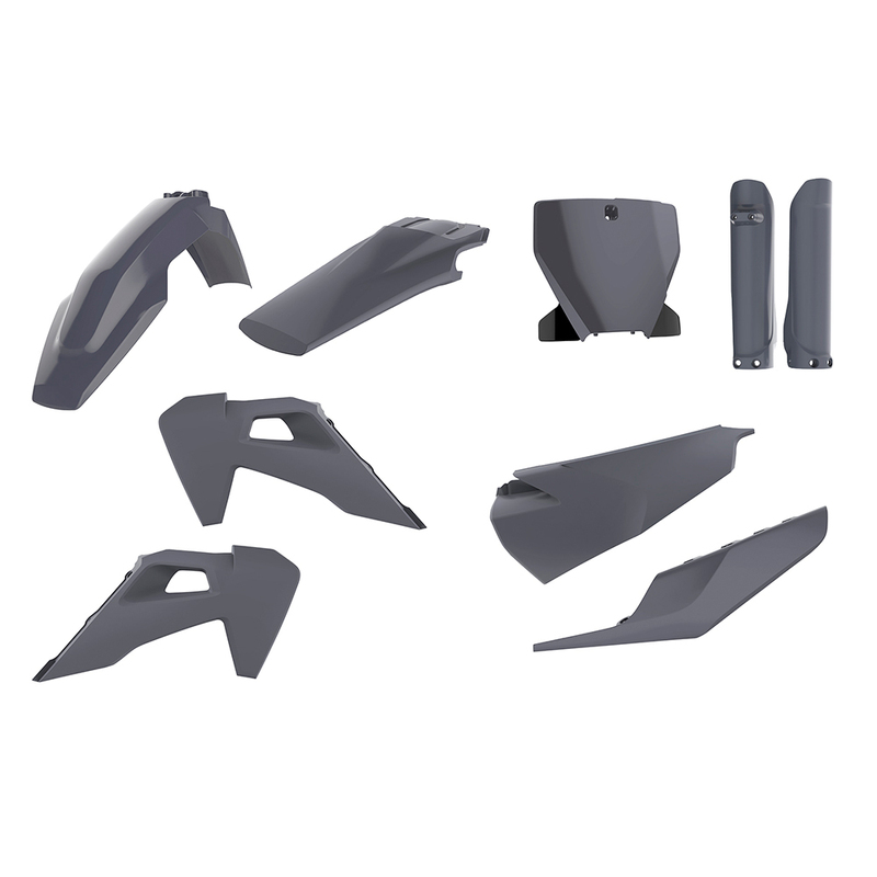 POLISPORT MX KIT HUSQVARNA TC/FC 19-22 - NARDO GREY - (INCL. FORK GUARDS)