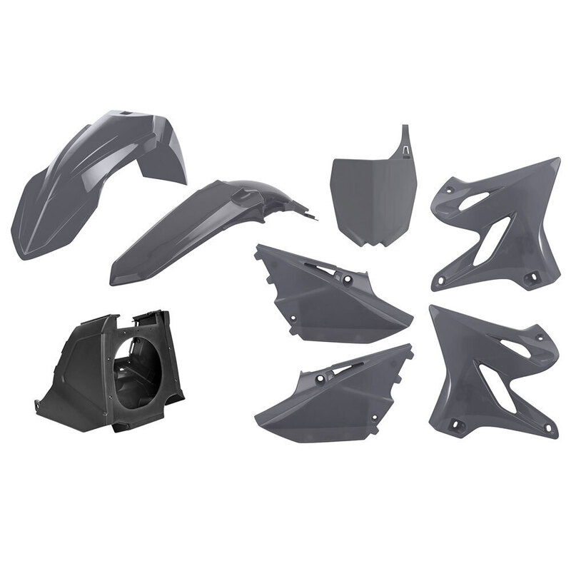 POLISPORT MX KIT - RESTYLE - YAMAHA YZ125/250 02-21 - NARDO GREY - INCLUDES AIRBOX 