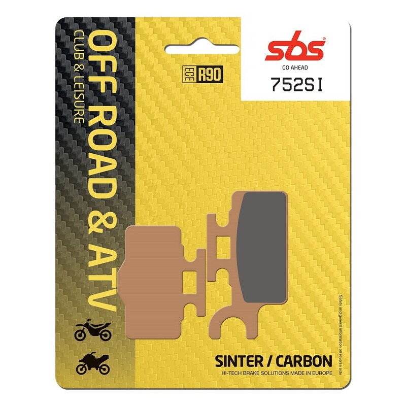 SBS SINTERED BRAKE PADS OFF ROAD FR/RR