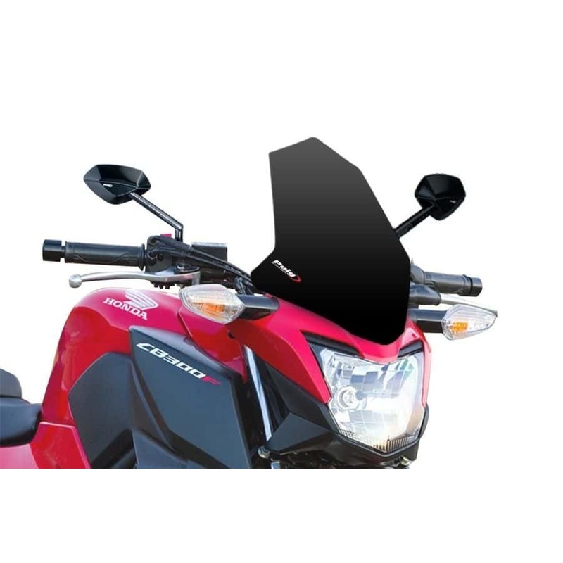 Puig New Generation Sport Screen For Honda CB300F (2015-2020) - Black