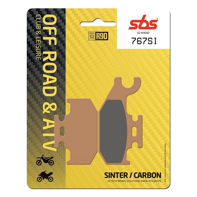 SBS FRICTION - Sinter Front / Rear Off Road Brake Pads