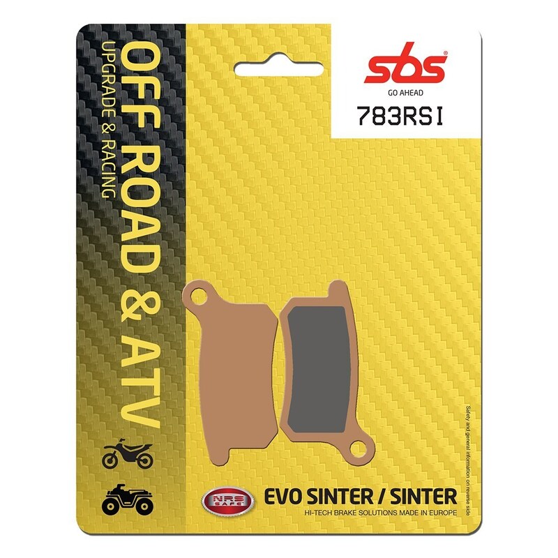 SBS RACING BRAKE PADS OFFROAD FR/RR