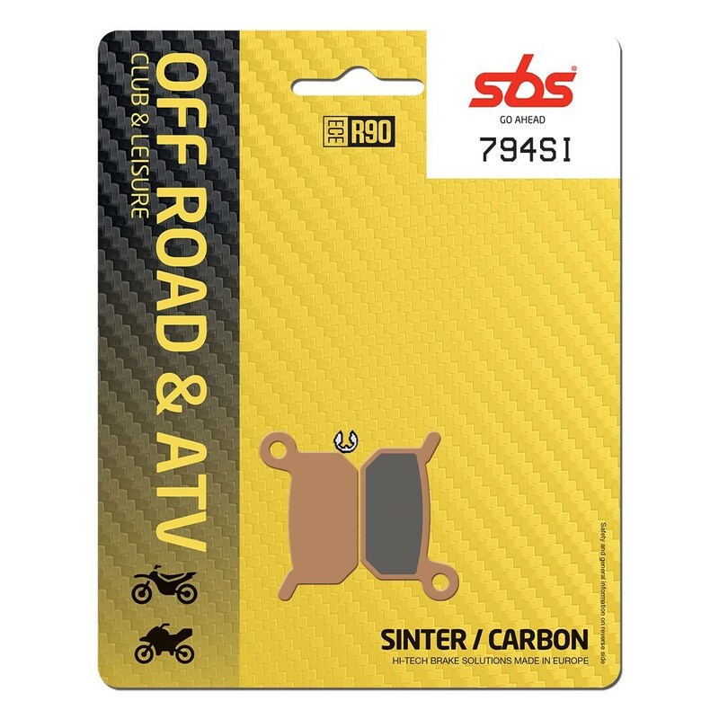 SBS SINTERED BRAKE PADS OFF ROAD FR/RR