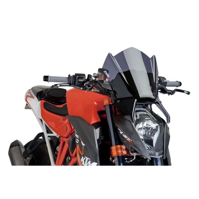 Puig Naked New Generation Sport Screen for KTM 1290 Super Duke R 2014-2016 (Dark Smoke)