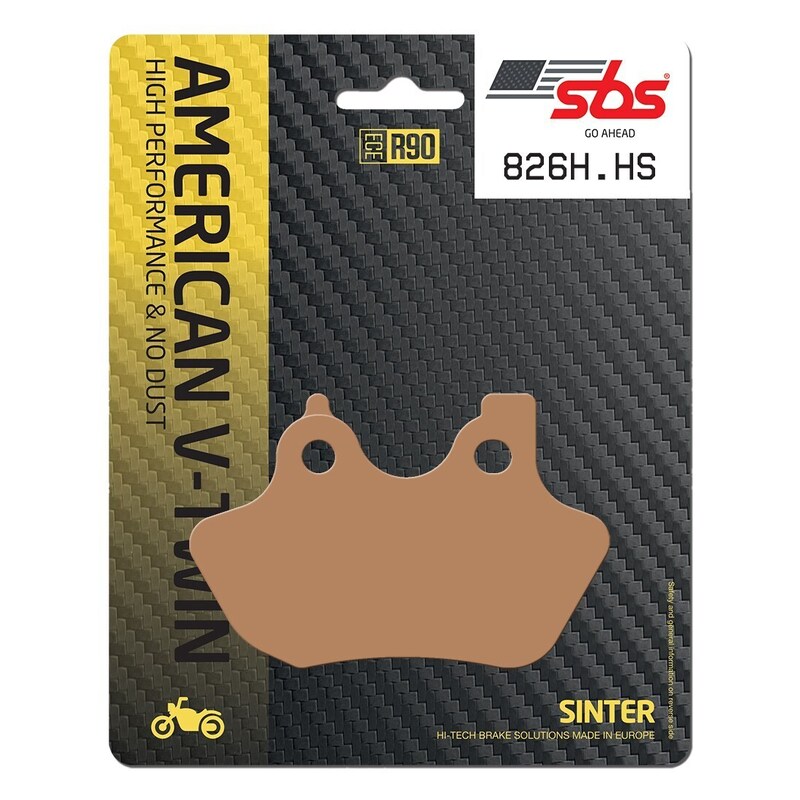 SBS FRICTION - Sinter Front H-D Brake Pads