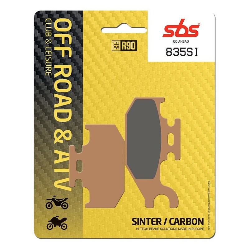 SBS SINTERED BRAKE PADS OFF ROAD FR/RR