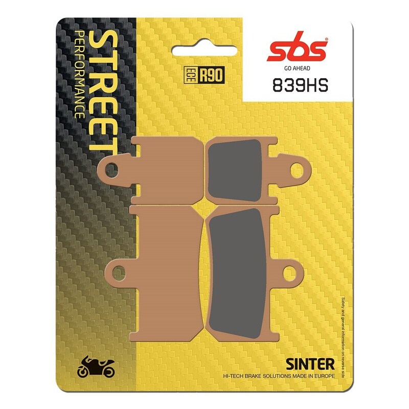 SBS FRICTION - Sinter Front Brake Pads