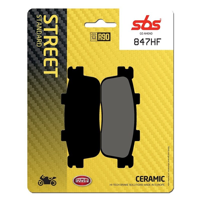 SBS FRICTION - Ceramic Rear Brake Pads (SBS 201)
