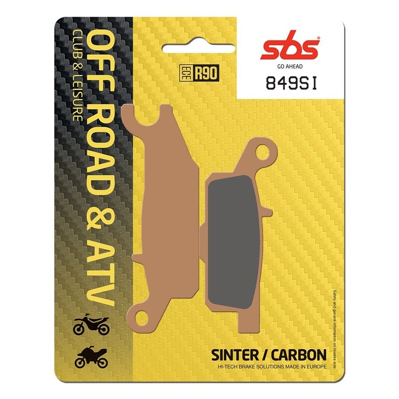 SBS SINTERED BRAKE PADS OFF ROAD FR/RR