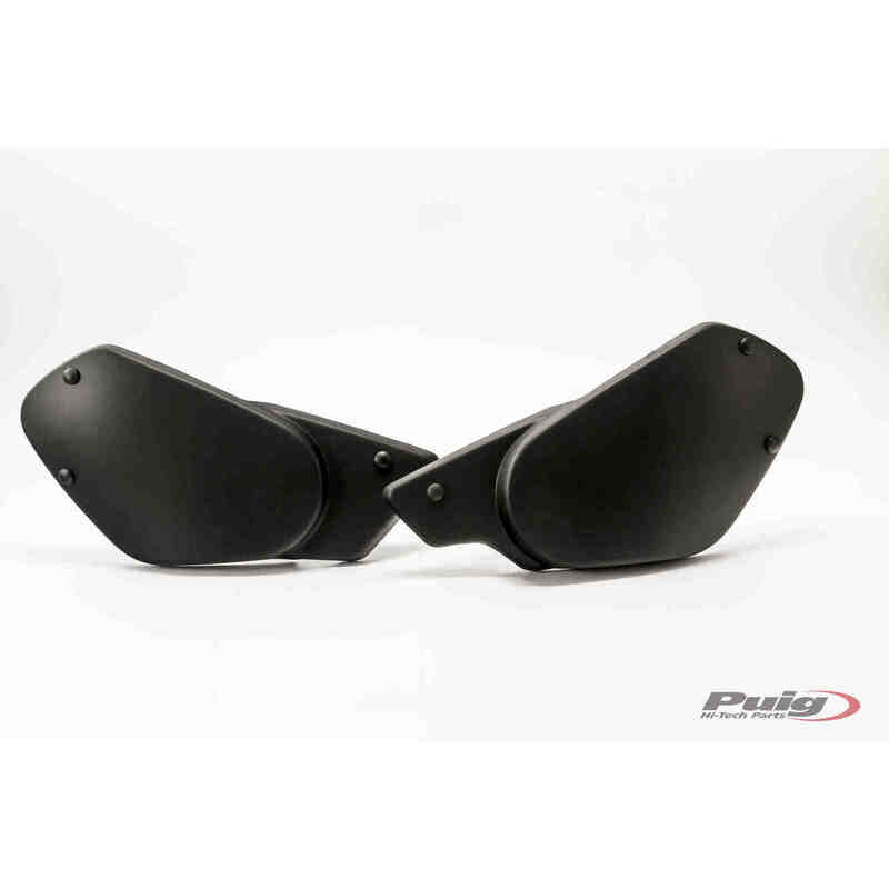 Puig Retro Side Covers For Yamaha XSR900 (2016 - 2019) - Matte Black