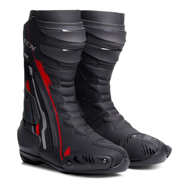 TCX S-TR1 BOOTS BLACK/ RED/ WHITE 40