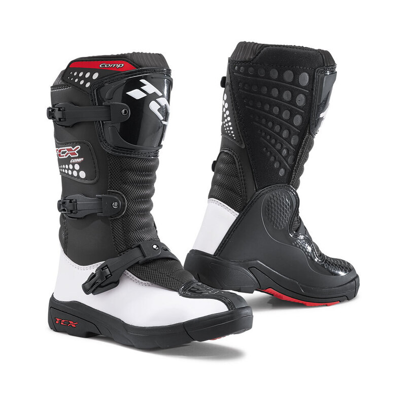 TCX COMP KID BOOTS BLACK/WHITE EU 29