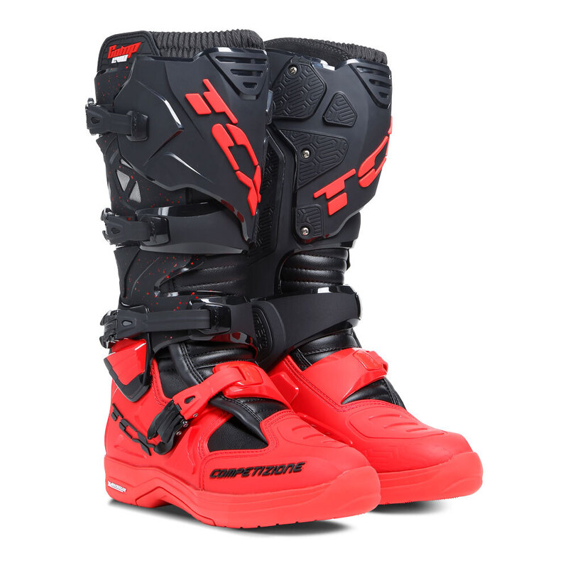 TCX COMP EVO 2 MICHELIN® BOOTS BLACK/ RED EU 41