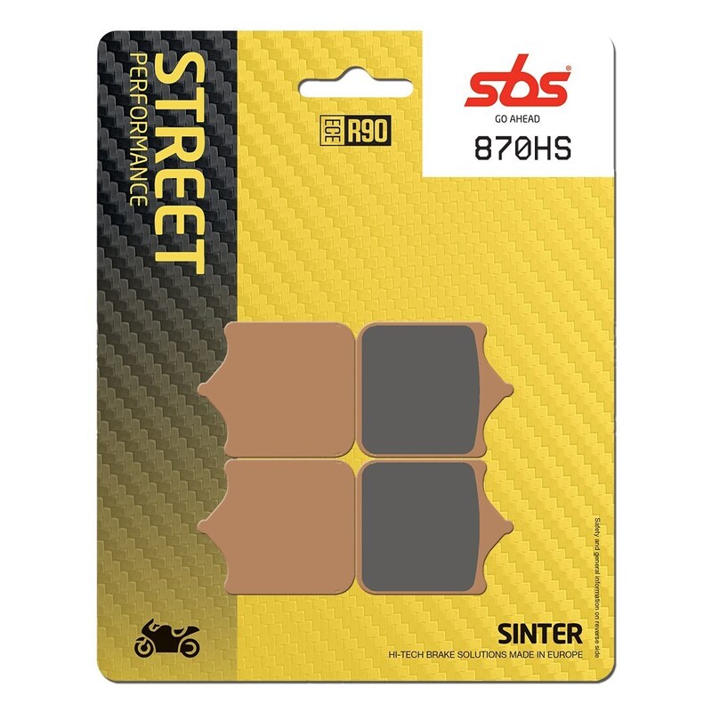 SBS FRICTION - Sinter Front Brake Pads