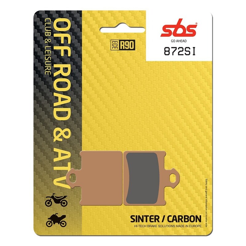 SBS FRICTION - Sinter Front / Rear Off Road Brake Pads
