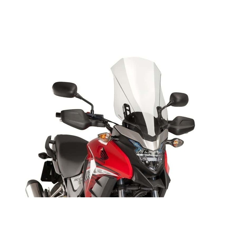 Puig Touring Screen Compatible With Honda CB500X 2016 - Onwards (Clear)