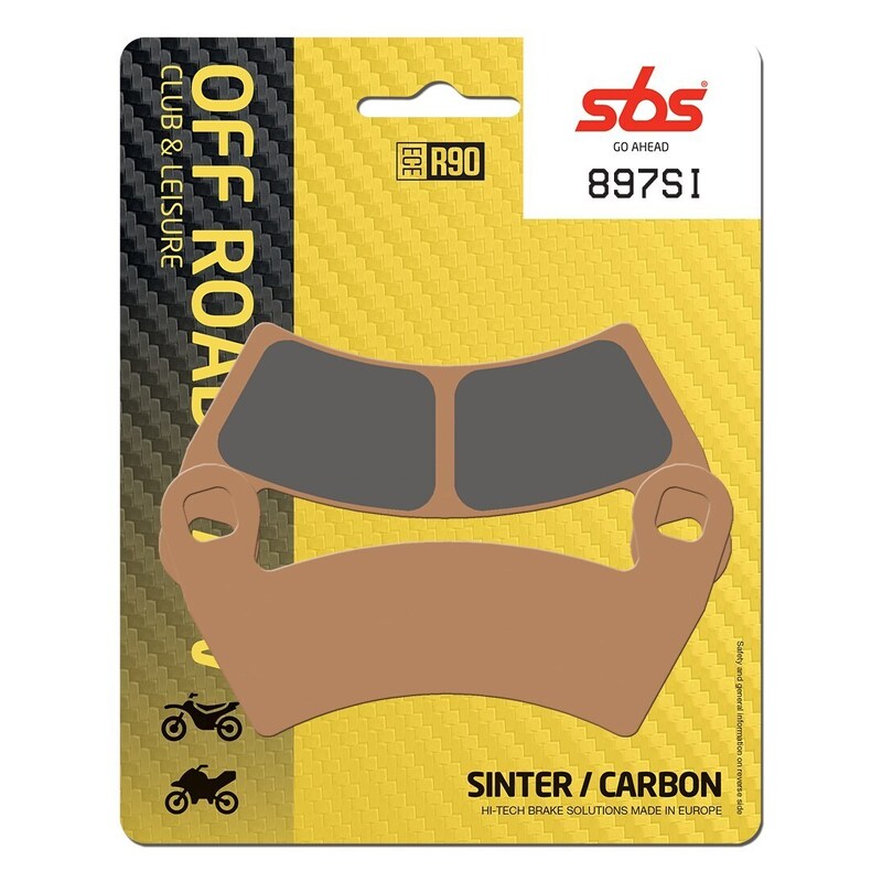 SBS SINTERED BRAKE PADS OFF ROAD FR/RR