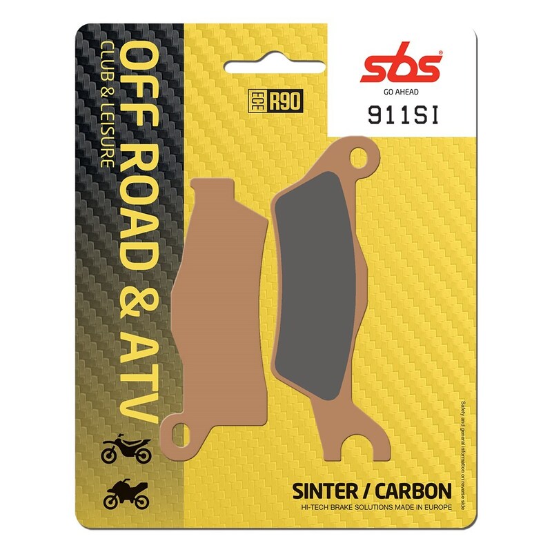 SBS FRICTION - Sinter Front / Rear Off Road Brake Pads