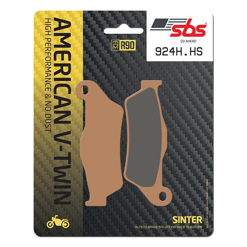 SBS FRICTION - Sinter Front H-D Brake Pads