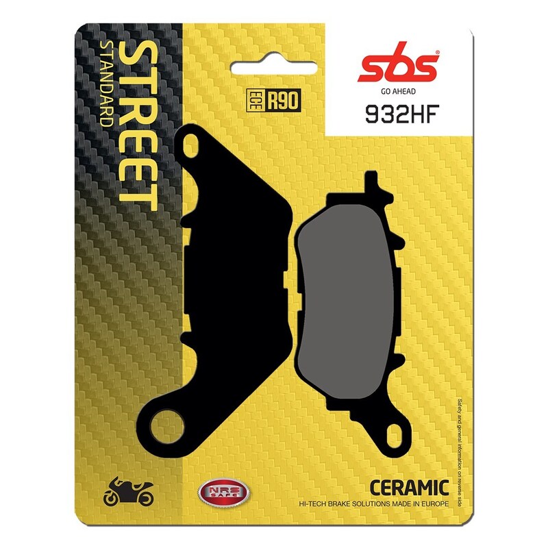 SBS CERAMIC BRAKE PADS FRONT / REAR