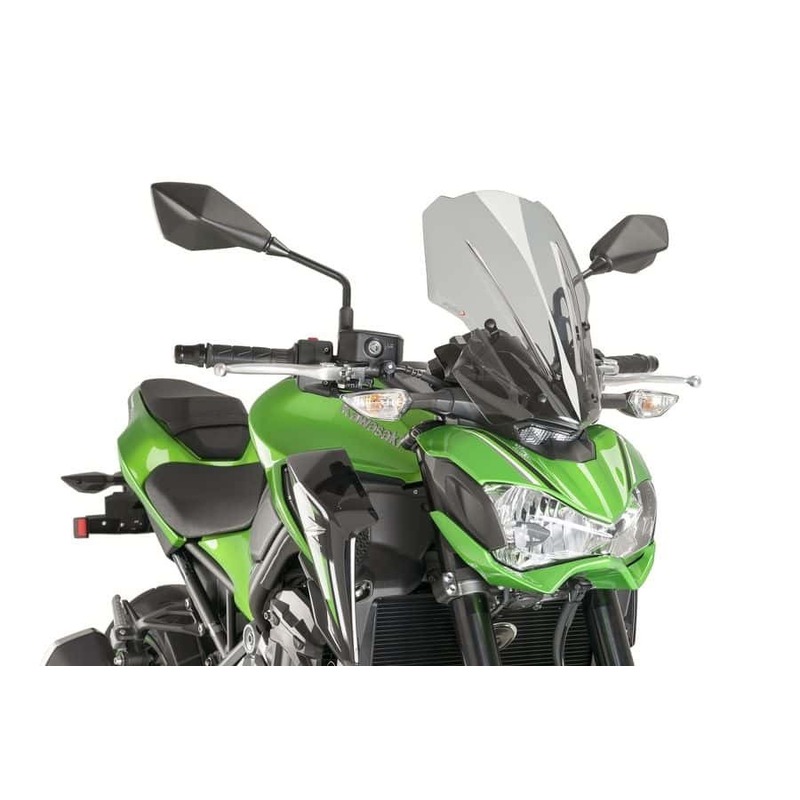 Puig New Generation Touring Screen Compatible With Kawasaki Z900 2017 - 2019 (Light Smoke)