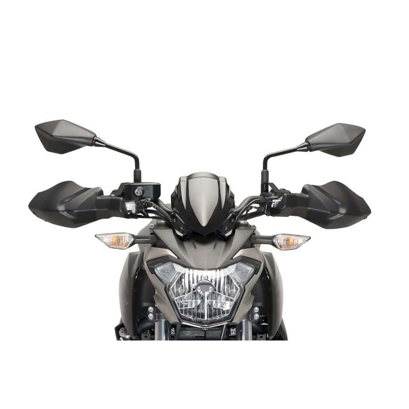 Puig Hand Guards for Kawasaki Z650 2017-Onwards (Matt Black)