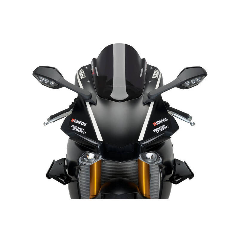 Puig Sport Spoiler Compatible With Yamaha YZF-R1/M 2015 - 2019 (Black)