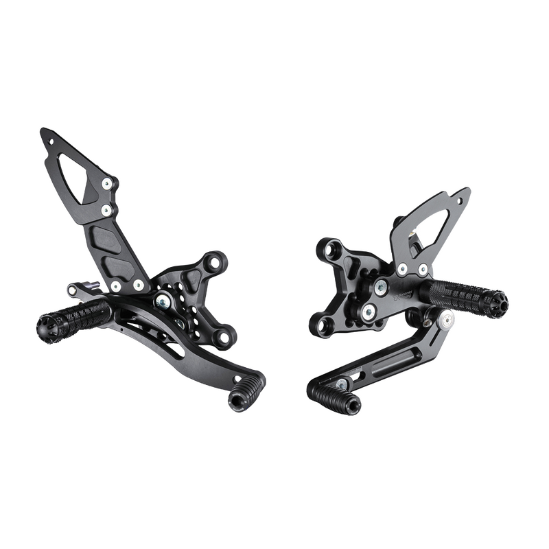 Bonamici Racing Rearsets To Suit Aprilia RSV4 APRC / Tuono V4 (2011-2016) - RACE VERSION