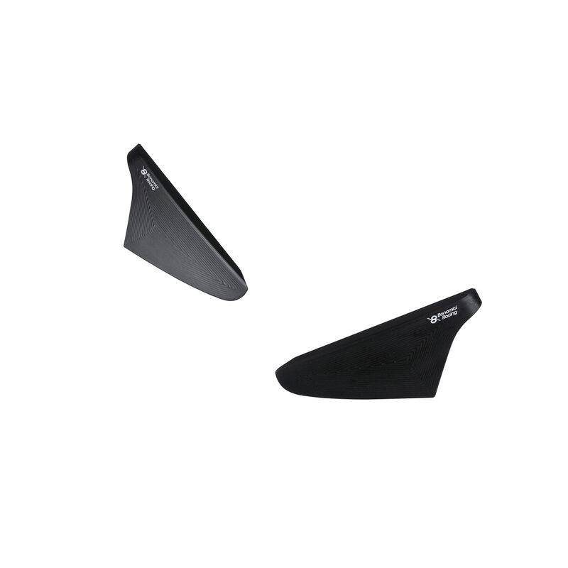 Bonamici Racing Mirror Blanking Plates For Ducati Panigale 899/1199 [Colour: Red]
