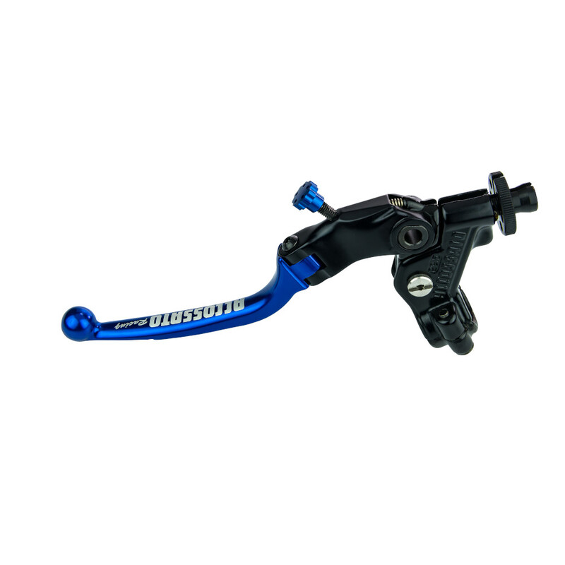 Accossato Full Clutch with folding lever 24mm blue with eyelet