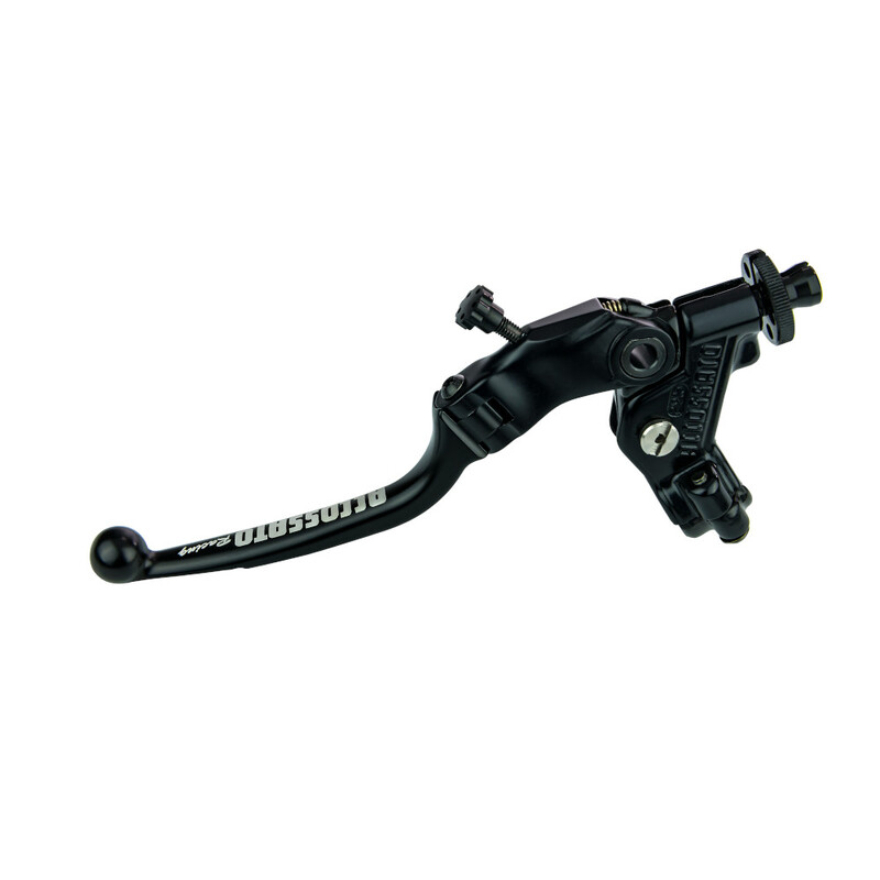 Accossato Full Clutch with folding lever 34mm black with eyelet