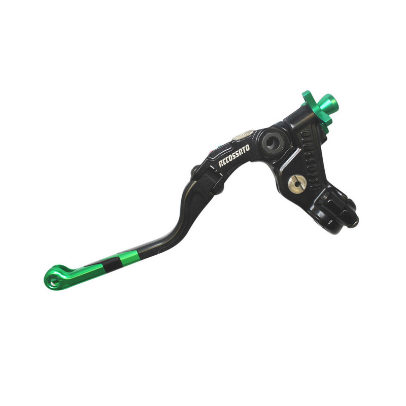 Accossato Full Clutch with Revolution Lever and switch option 24mm green