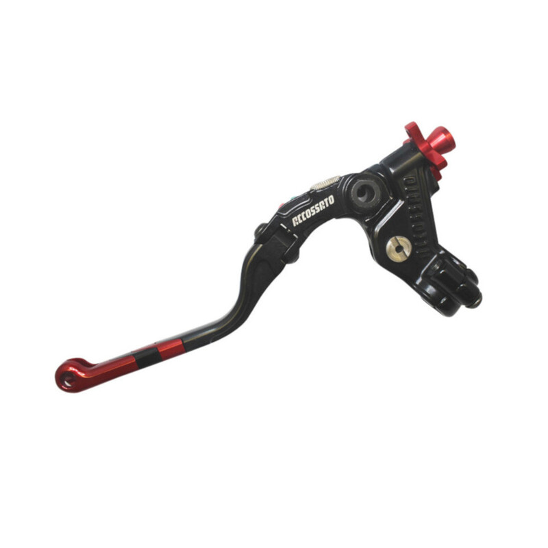 Accossato Full Clutch with Revolution Lever and switch option 24mm red