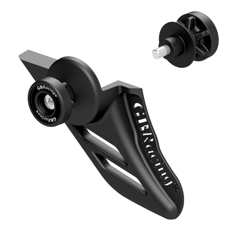 GBRacing Lower Chain Guard 8mm Paddock Stand Bobbin Assembly