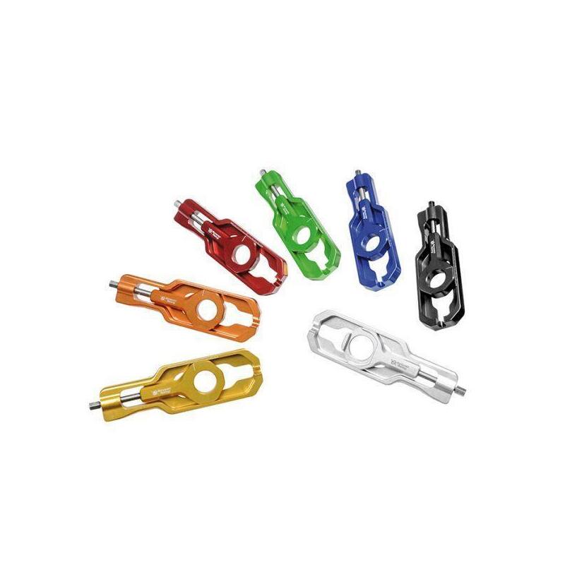 Bonamici Racing Chain Adjuster For Honda CBR1000RR Fireblade (2017-2018) [Colour: Red]