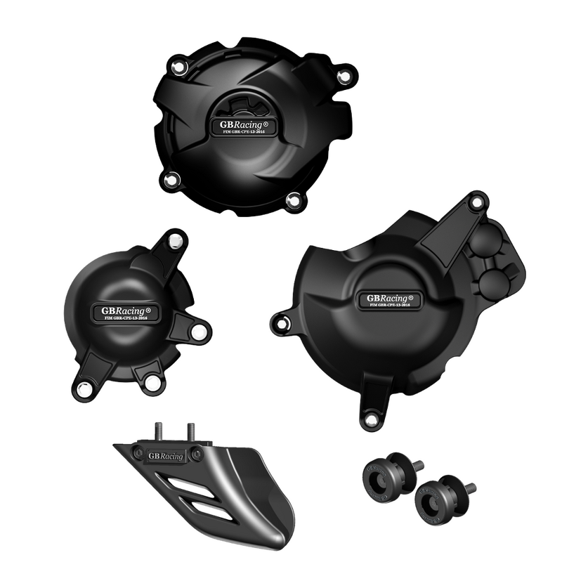 GBRacing Engine Cover Crash Protection Bundle for Honda CBR1000RR