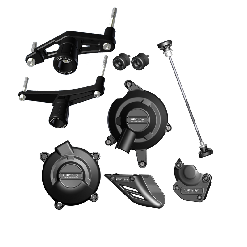 GBRacing Crash Protection Set for Triumph Daytona 675 Street Triple / R
