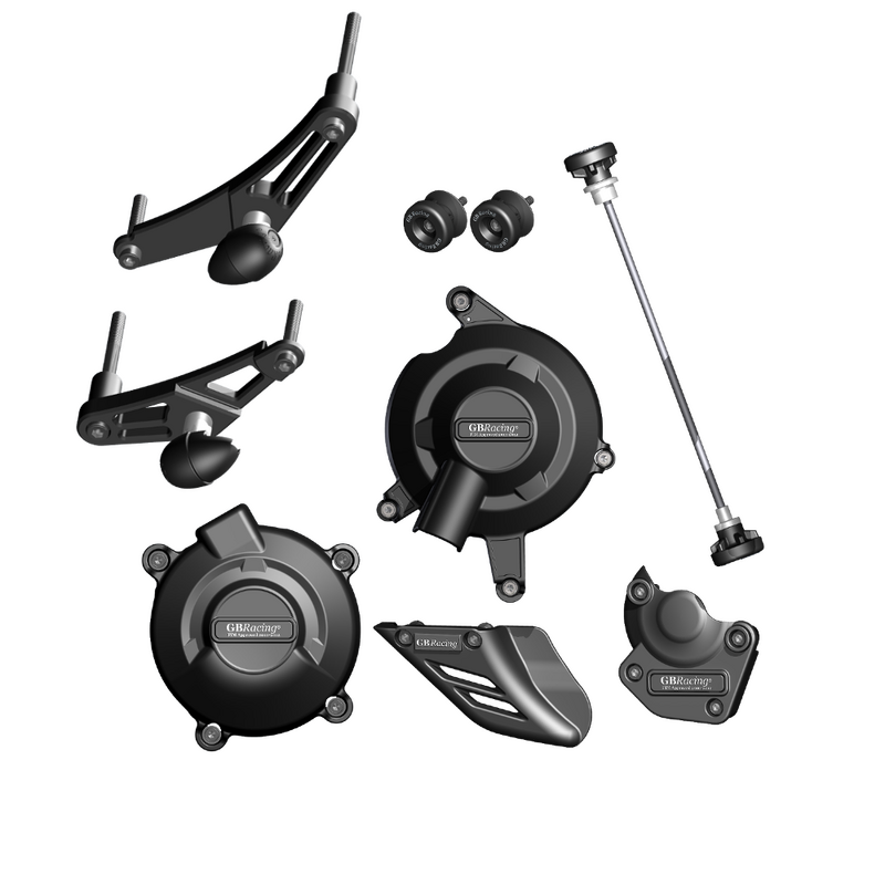 GBRacing Crash Protection Set (Race) for Triumph Daytona 675 Street Triple / R