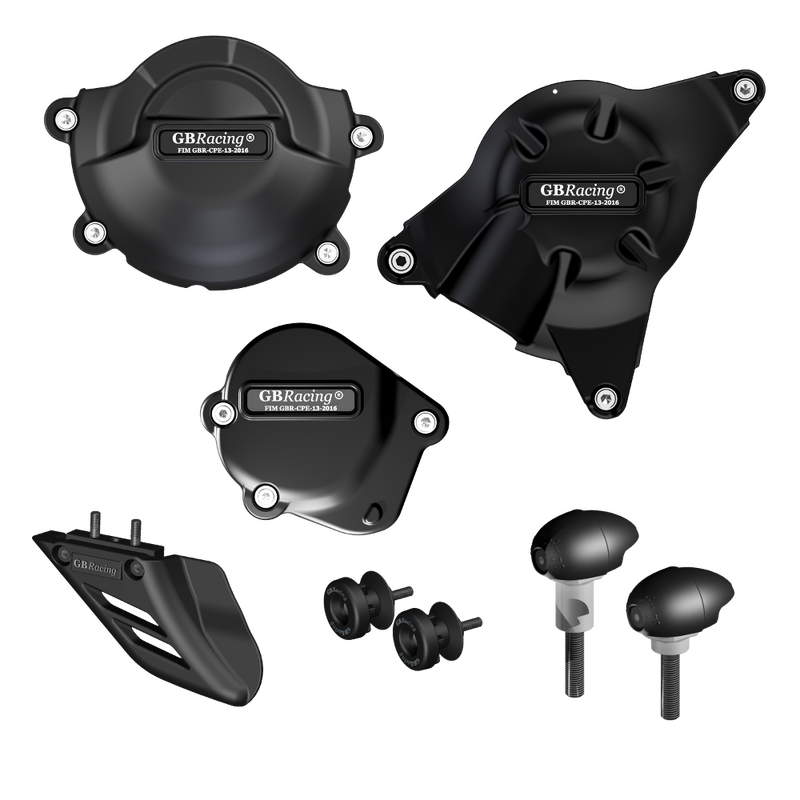 GBRacing Crash Protection Bundle (Race) for Yamaha YZF-R6