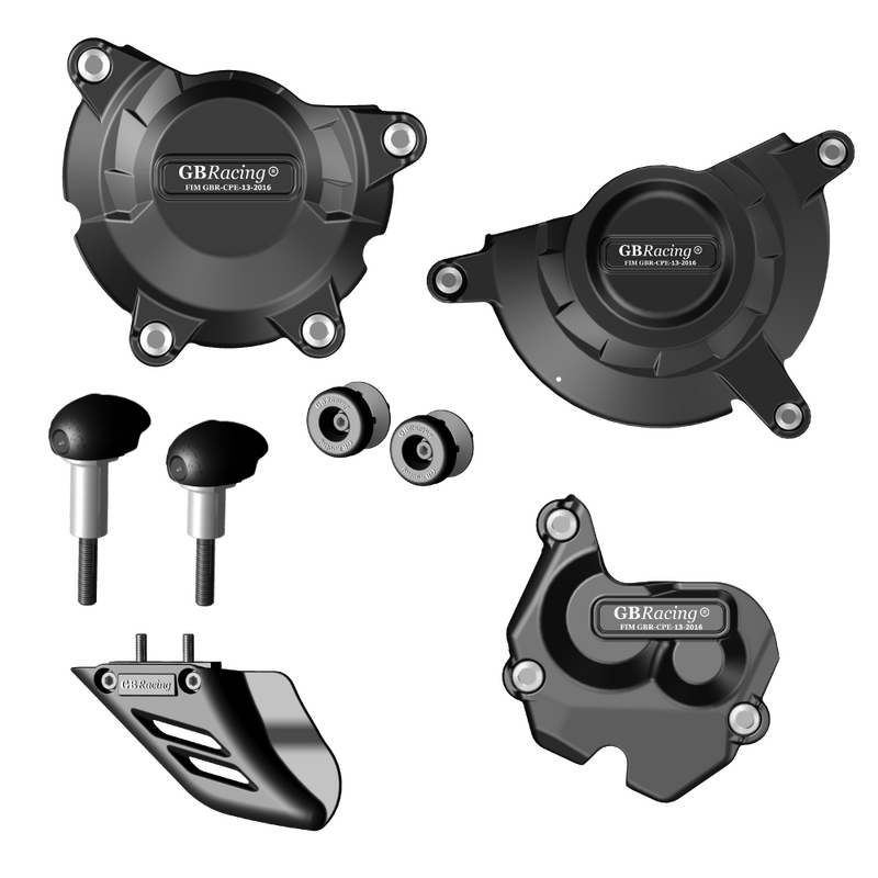 GBRacing Crash Protection Bundle (Street) for Kawasaki Ninja ZX-10R