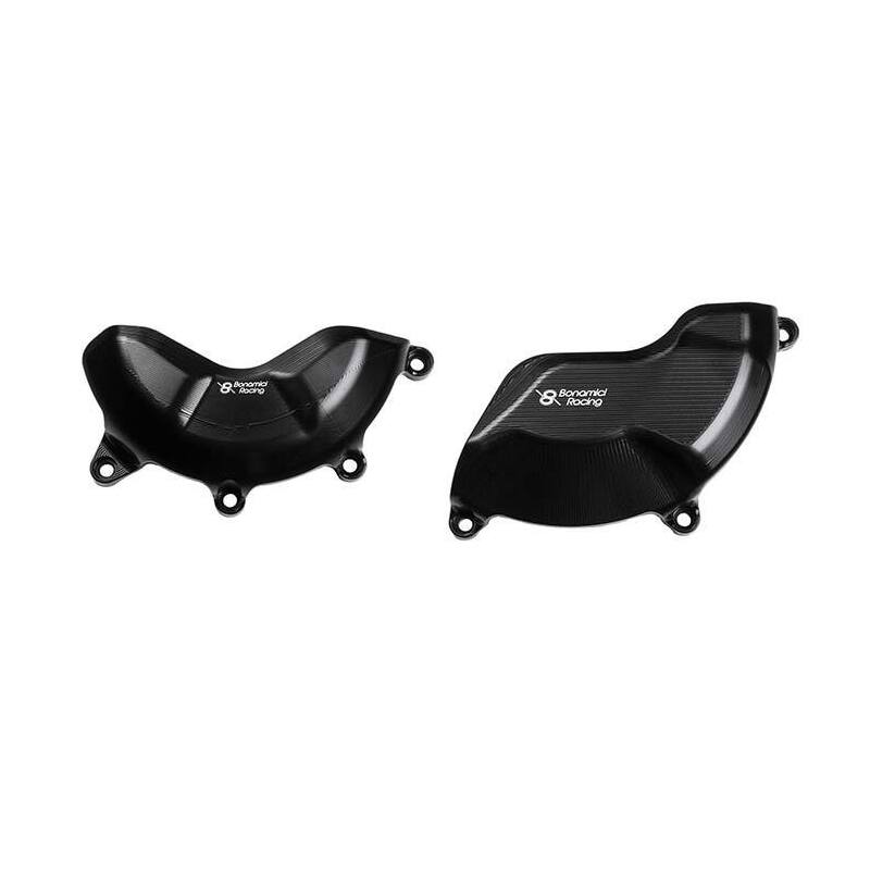 Bonamici Racing Engine Cover Protection Kit To Suit Ducati Panigale V4 (2018-onwards)