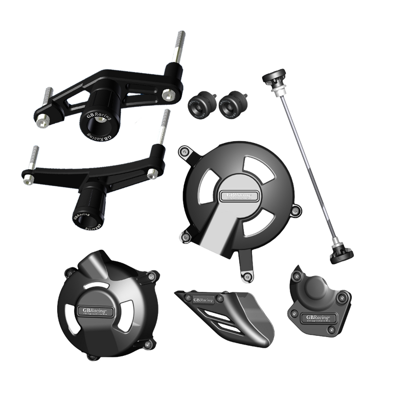 GBRacing Crash Protection Set (8mm) Triumph Daytona 675 Street Triple / R