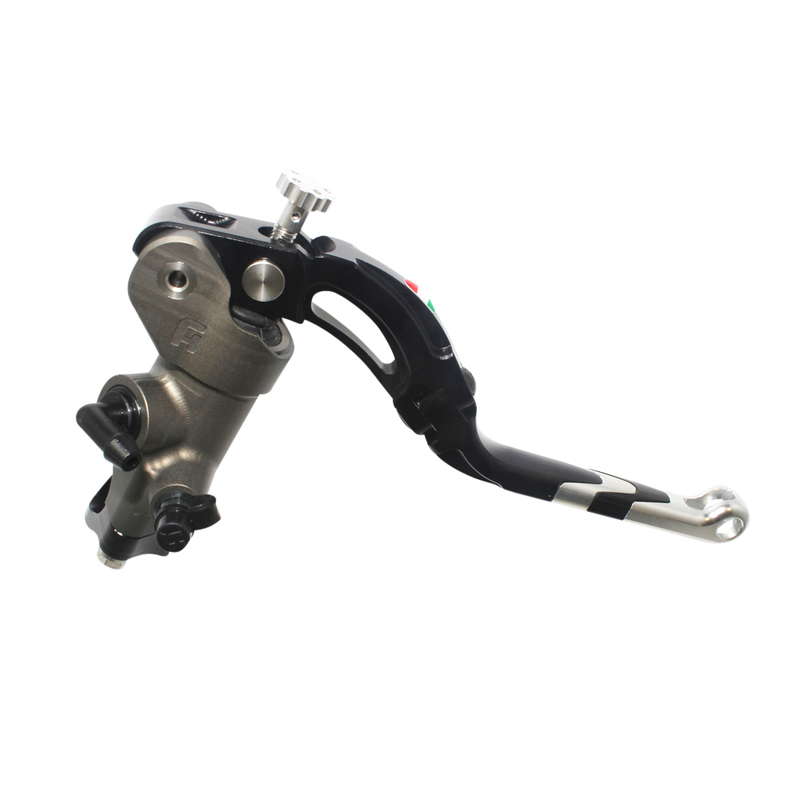 Accossato Brake Master Cylinder CNC 19x19 with silver Revolution lever