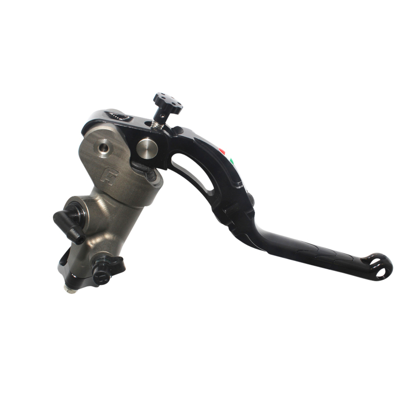 Accossato Brake Master Cylinder CNC 19x20 with black Revolution lever