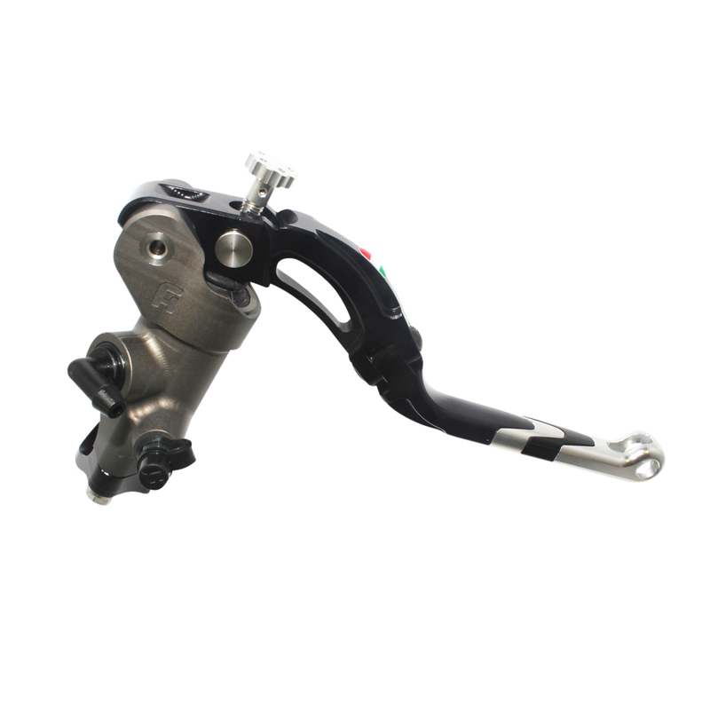 Accossato Brake Master Cylinder CNC 19x20 with silver Revolution lever